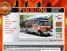 Tablet Screenshot of firedogct.com